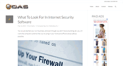 Desktop Screenshot of detectingadwarespyware.com